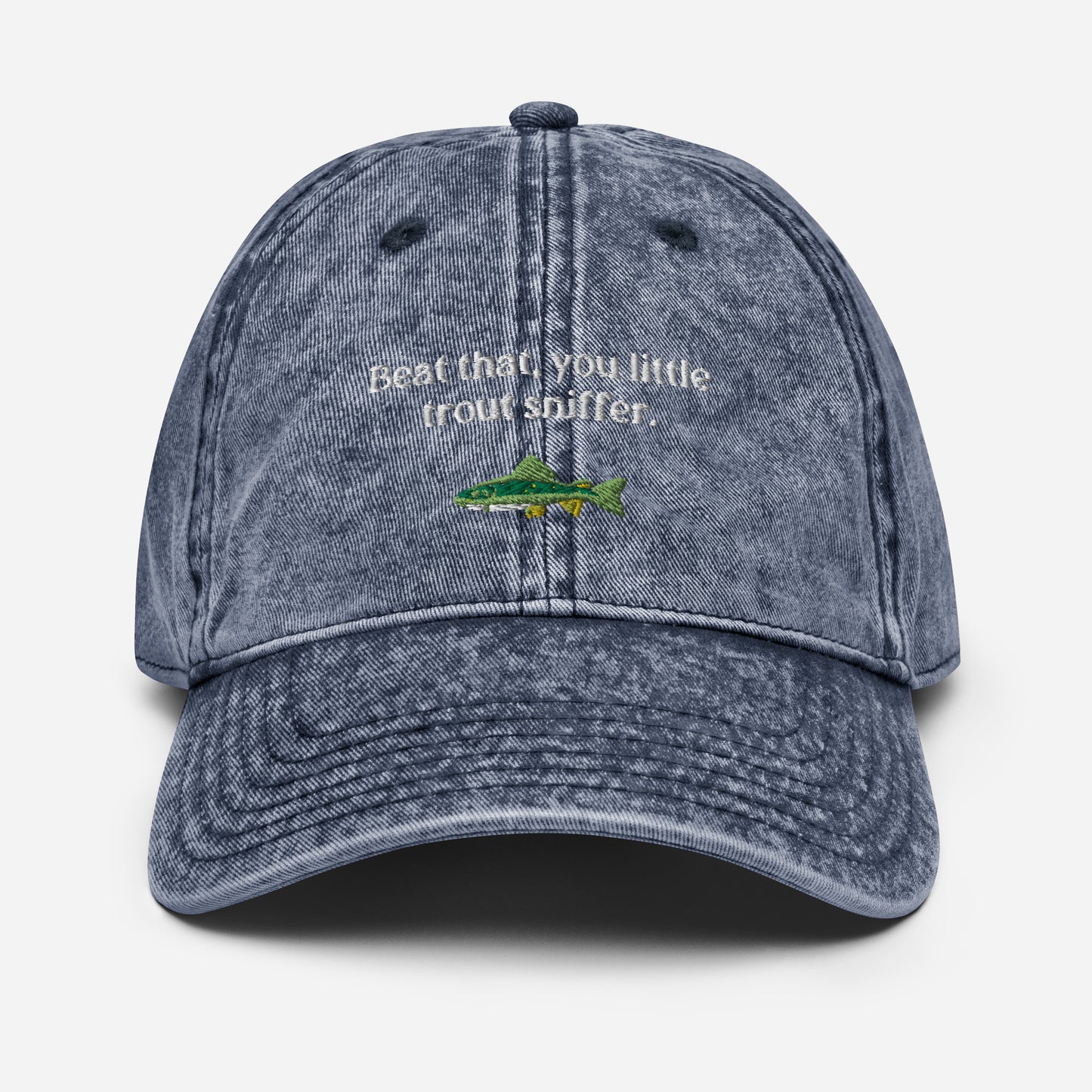 Home Alone "Beat that, you little trout sniffer." Kevin McCallister Vintage Cotton Twill Cap