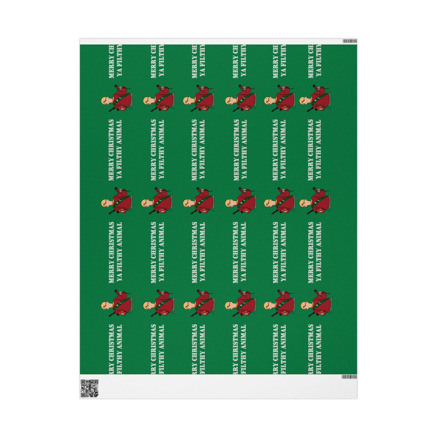 Home Alone Kevin McCallister "Merry Christmas ya filthy animal" Medium Print Wrapping Papers