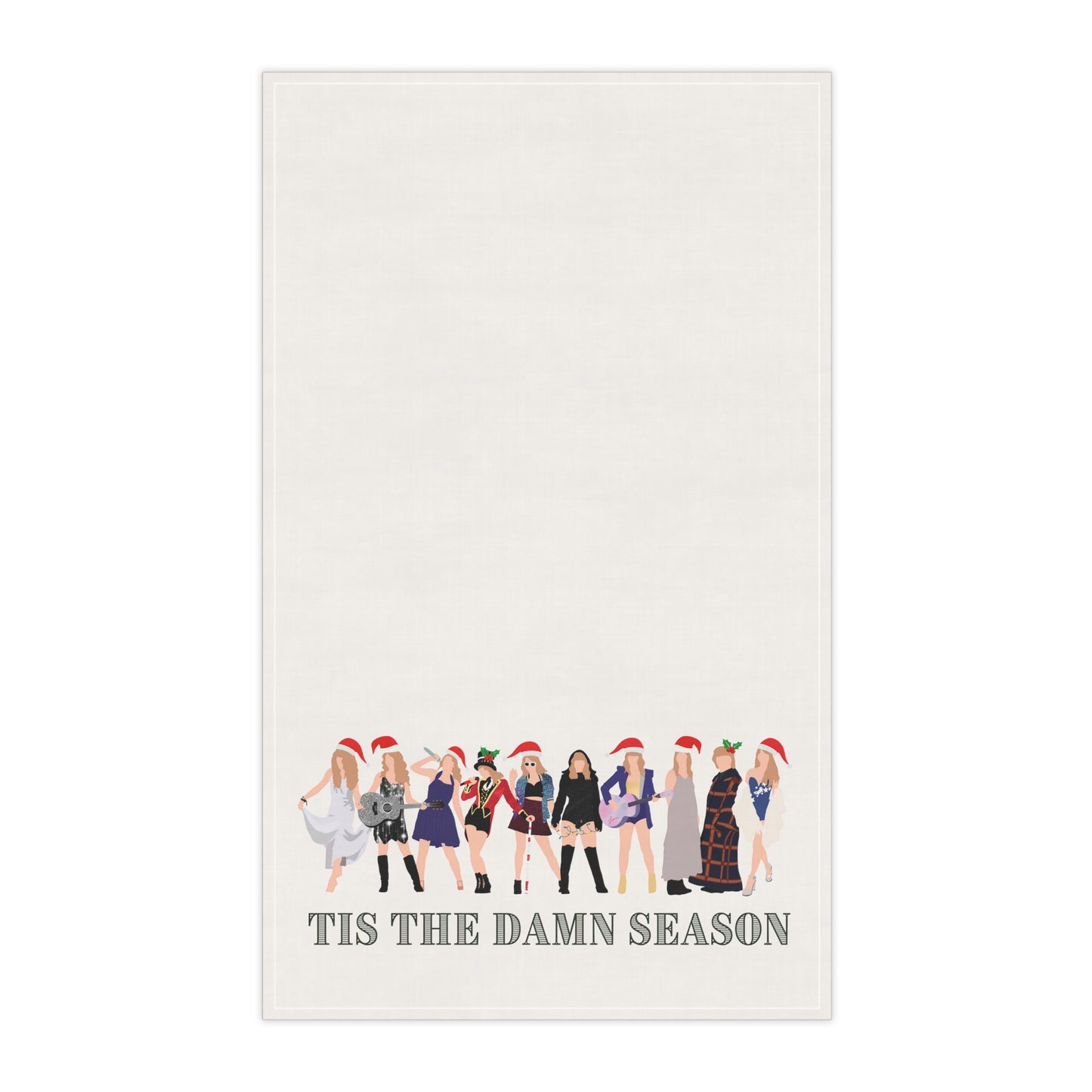 Taylor Swift Eras Tour Holiday Kitchen Towel