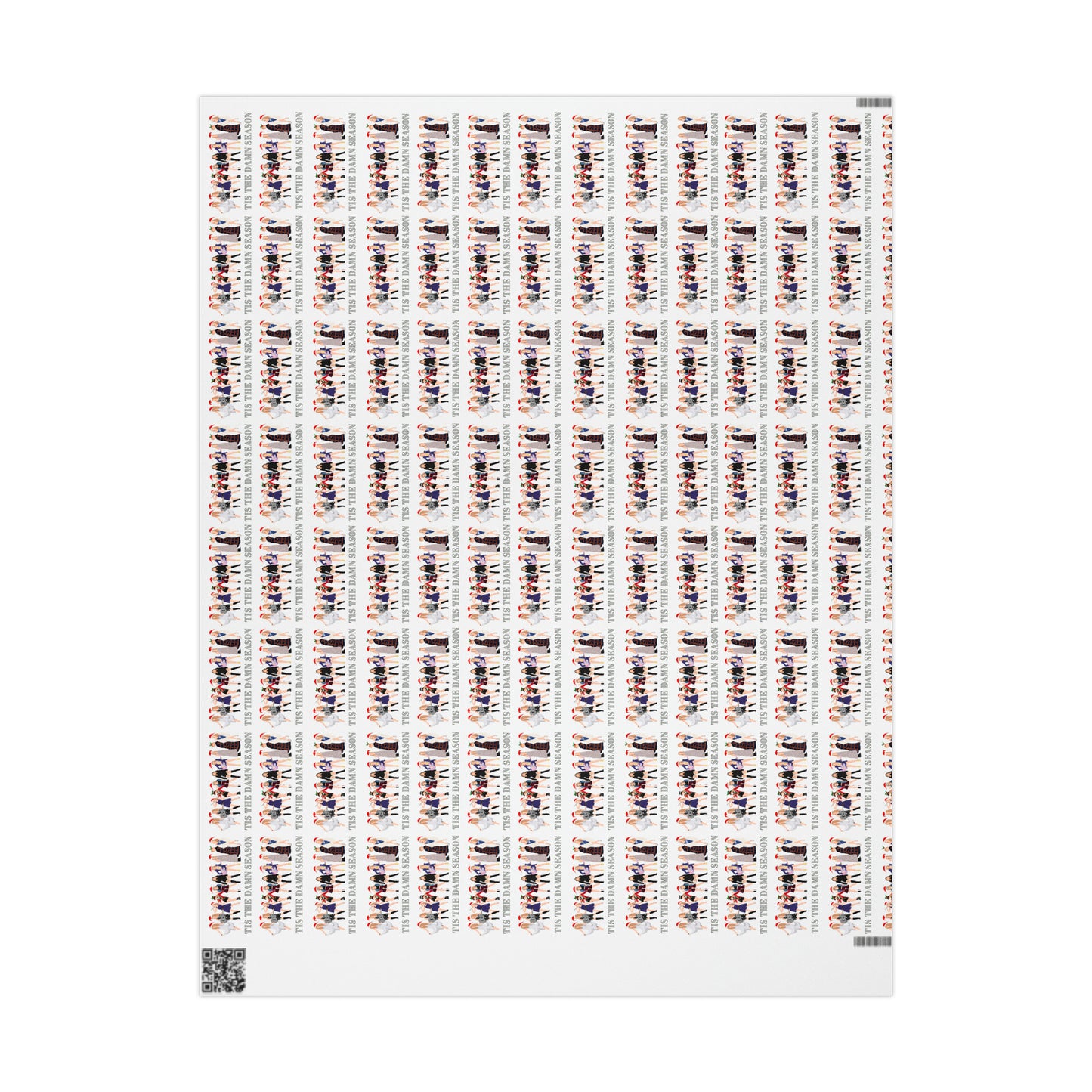 Taylor Swift Eras Tour Holiday Micro Print Wrapping Papers