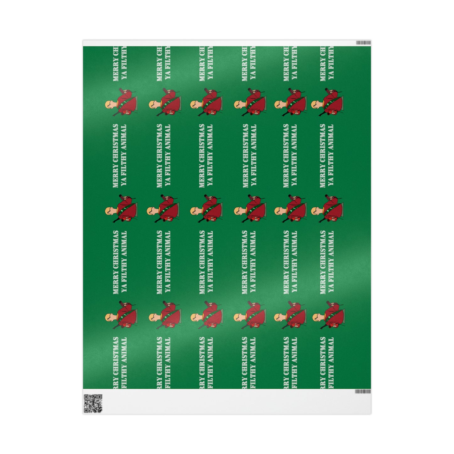 Home Alone Kevin McCallister "Merry Christmas ya filthy animal" Medium Print Wrapping Papers