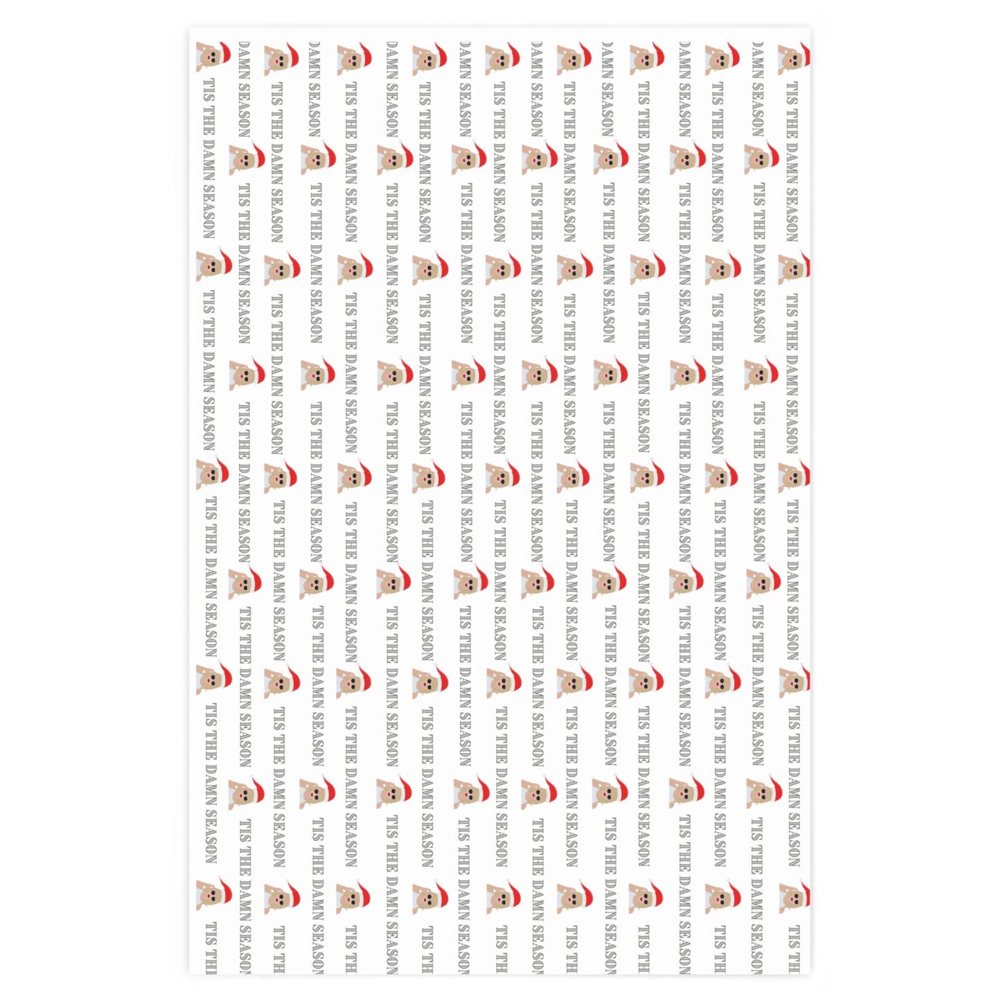 Taylor Swift "Tis the Damn Season" Wrapping Paper Micro Print