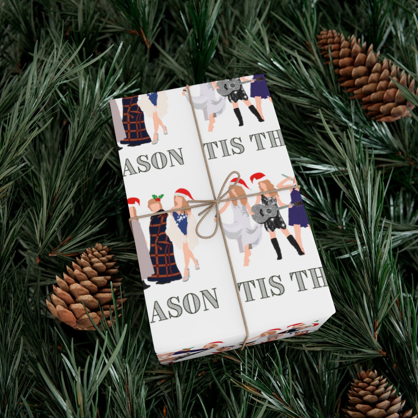 Taylor Swift "Tis the Damn Season" Eras Tour Gift Wrap Papers