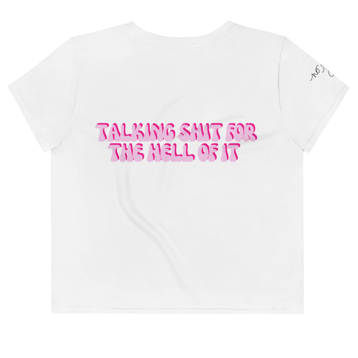 "The Juls" Taylor Swift Era's Tour All-Over Print Crop Tee