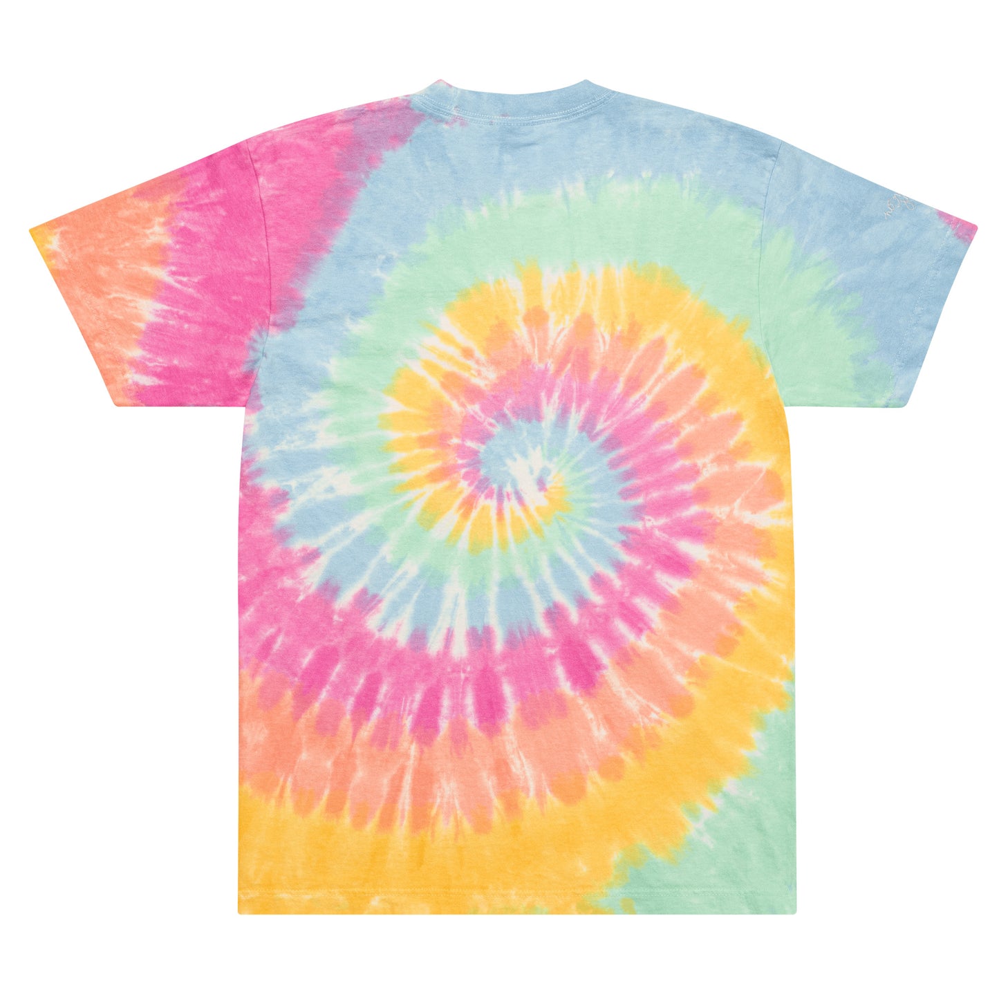 Taylor Swift Eras Tour Oversized tie-dye t-shirt "I'm doing good I'm on some new shit"