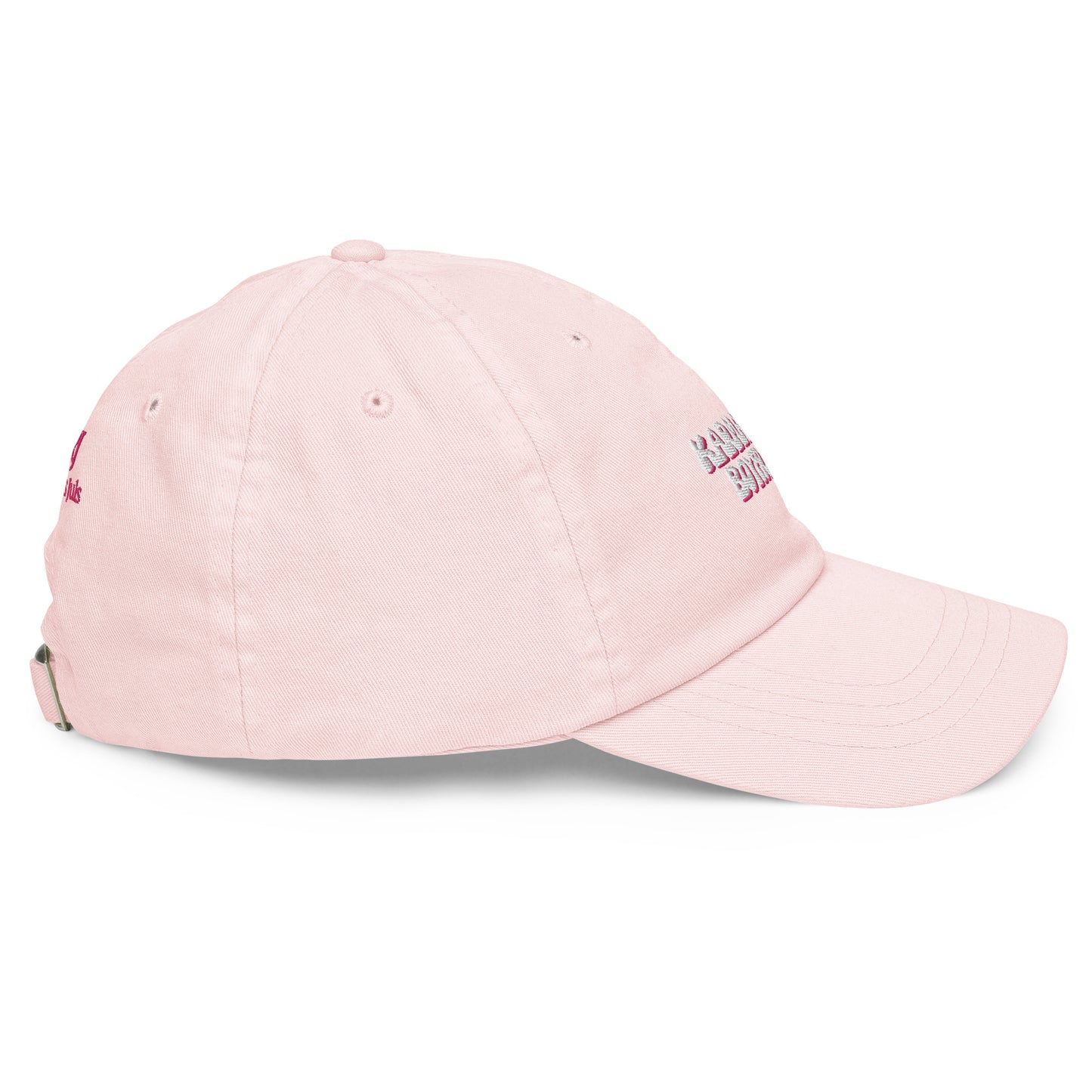 Taylor Swift "Karma is my boyfriend." Pastel embroidered baseball hat