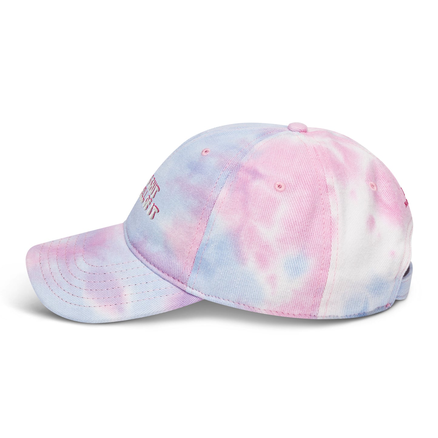 Taylor Swift "Talking shit for the hell of it" Karma embroidered Tie dye hat