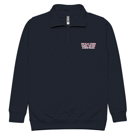 Taylor Swift "Miss Americana" Quarter-Zip Unisex fleece pullover