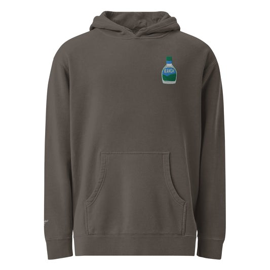 Ranch Dressing pigment-dyed hoodie