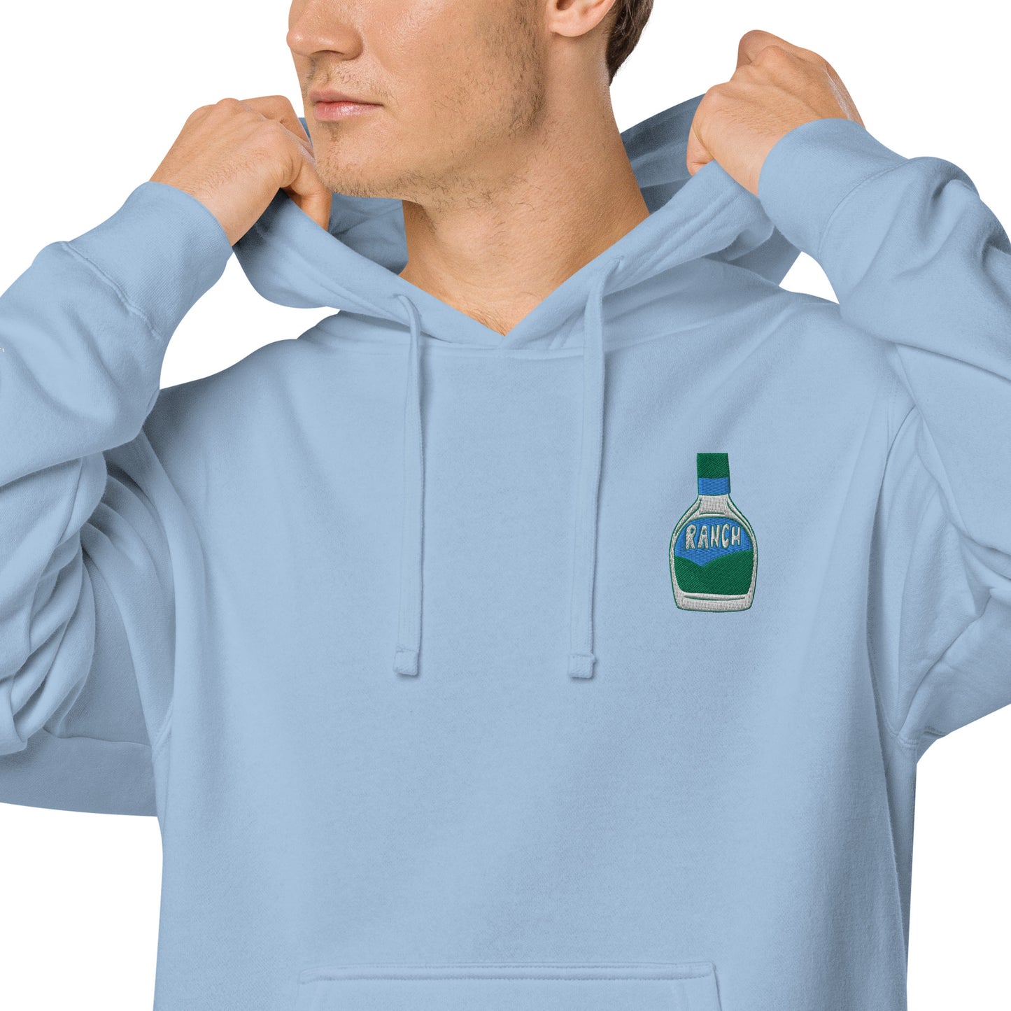 Ranch Dressing pigment-dyed hoodie