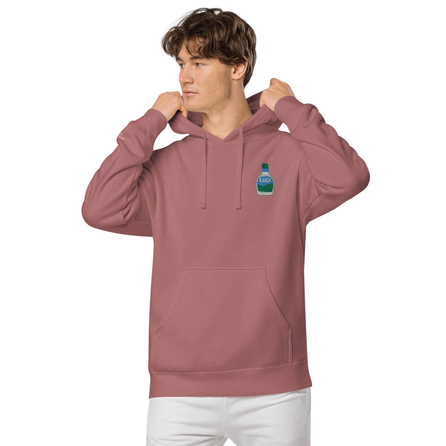 Ranch Dressing pigment-dyed hoodie