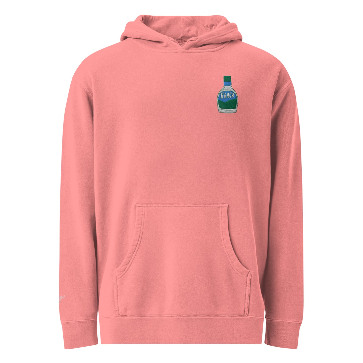 Ranch Dressing pigment-dyed hoodie