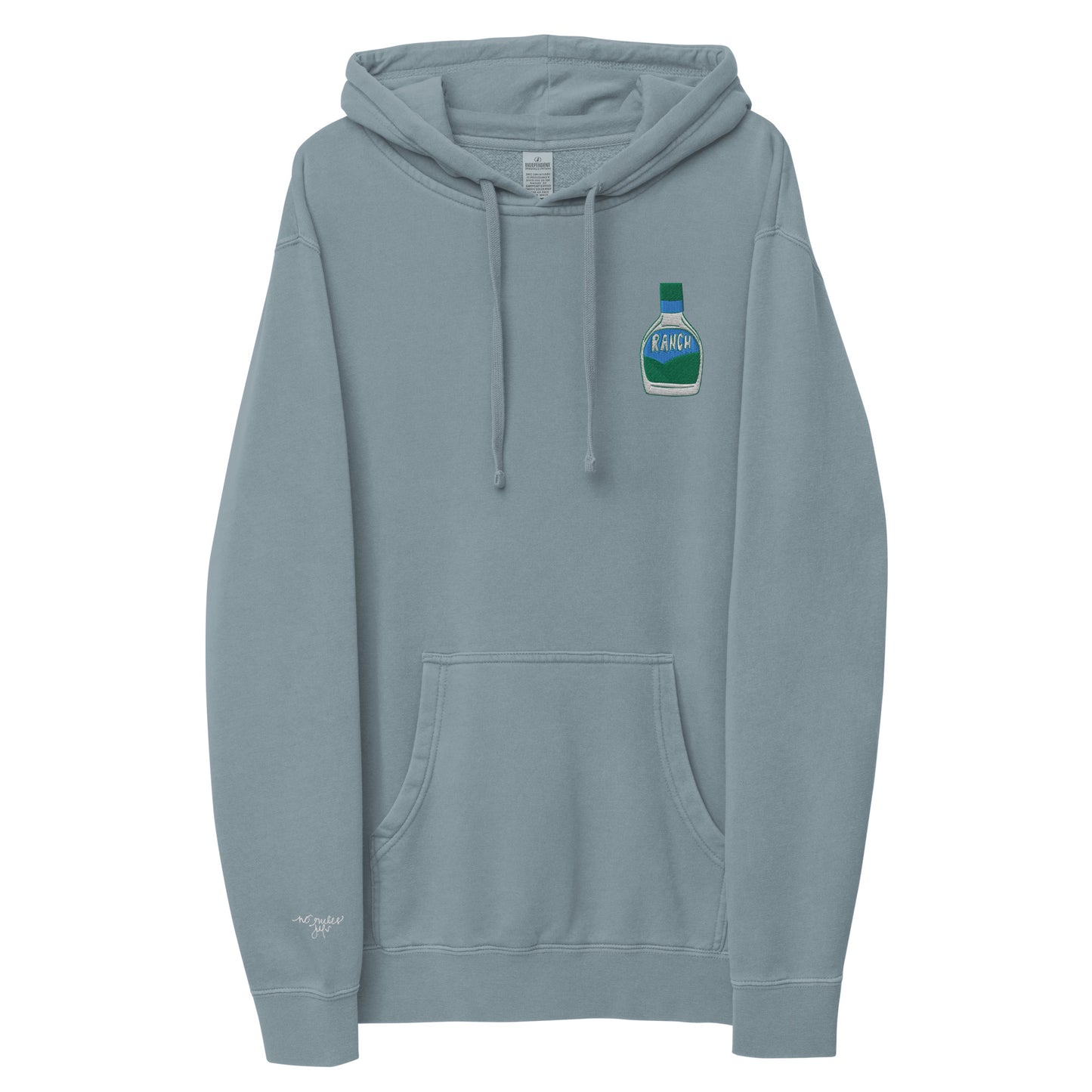 Ranch Dressing pigment-dyed hoodie