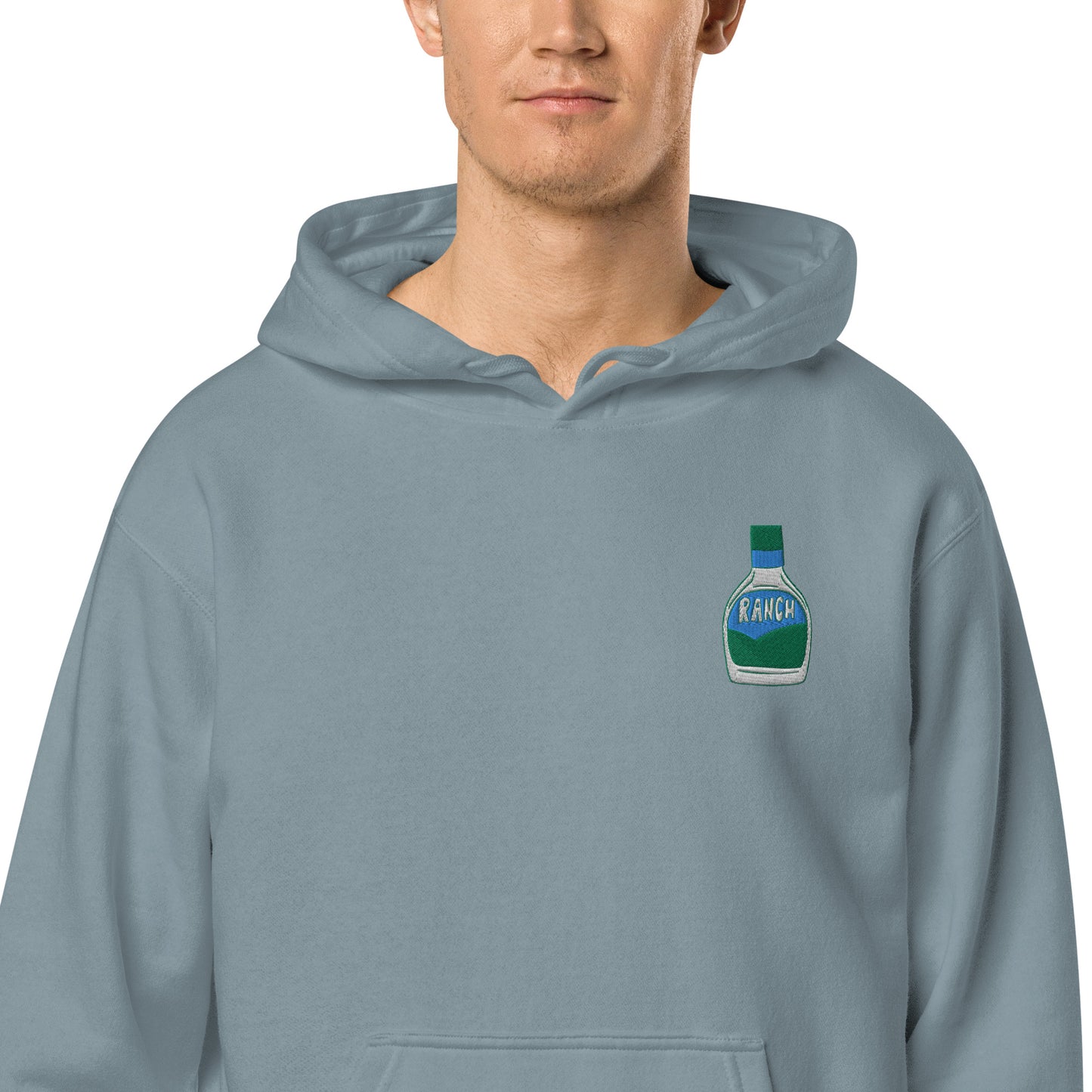 Ranch Dressing pigment-dyed hoodie