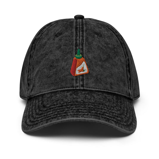 "The Emmy " Hot Sauce Vintage Cotton Twill Cap