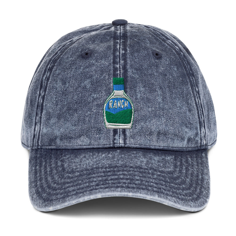 "The Hannah" Ranch Dressing Vintage Cotton Twill Cap