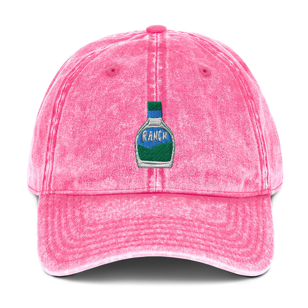 "The Hannah" Ranch Dressing Vintage Cotton Twill Cap